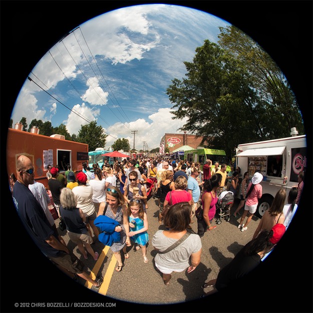 Image of Durham food truck rodeo (2012) - © Chris Bozzelli, RA